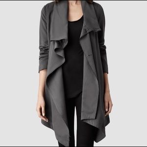 All Saints Hoxton Monument Coat Gray Size 2